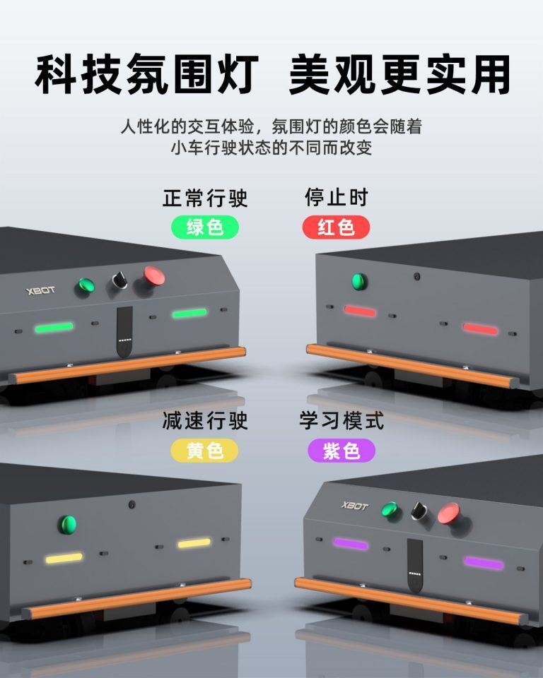 AGV配送机器人信号灯