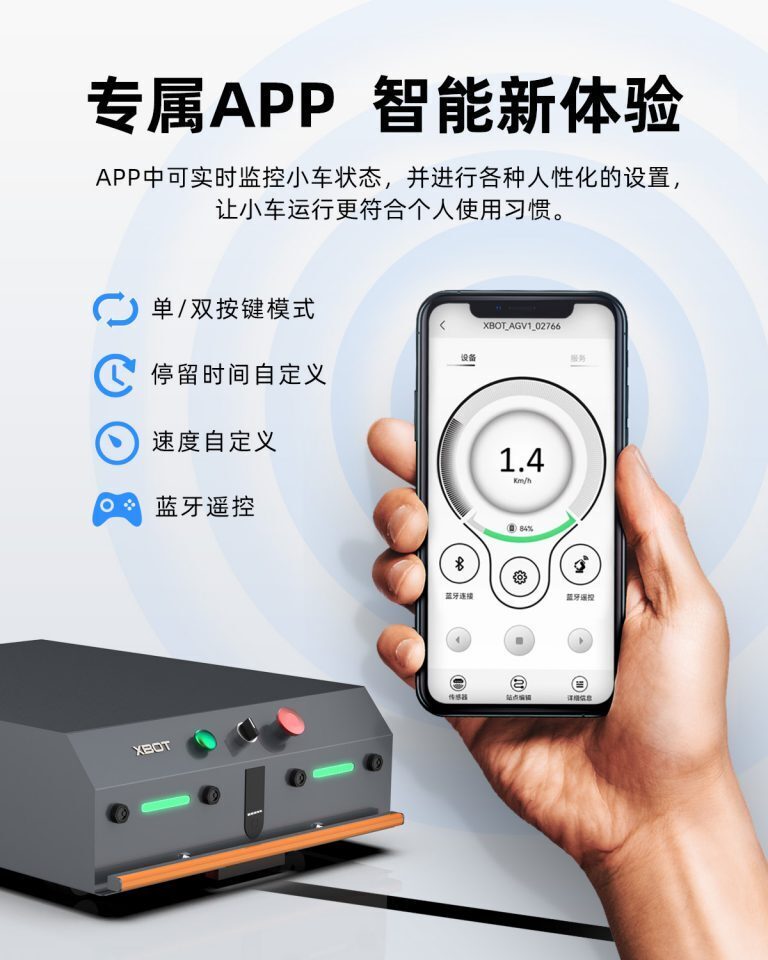AGV配送机器人软件优势