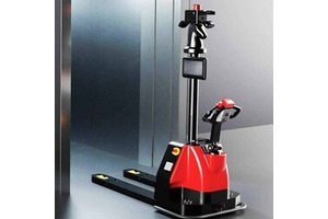 Intelligent forklift truck